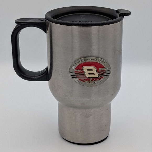 Nascar Other - Dale Earnhardt Jr Budweiser #8 NASCAR Stainless Steel Travel Mug with Lid